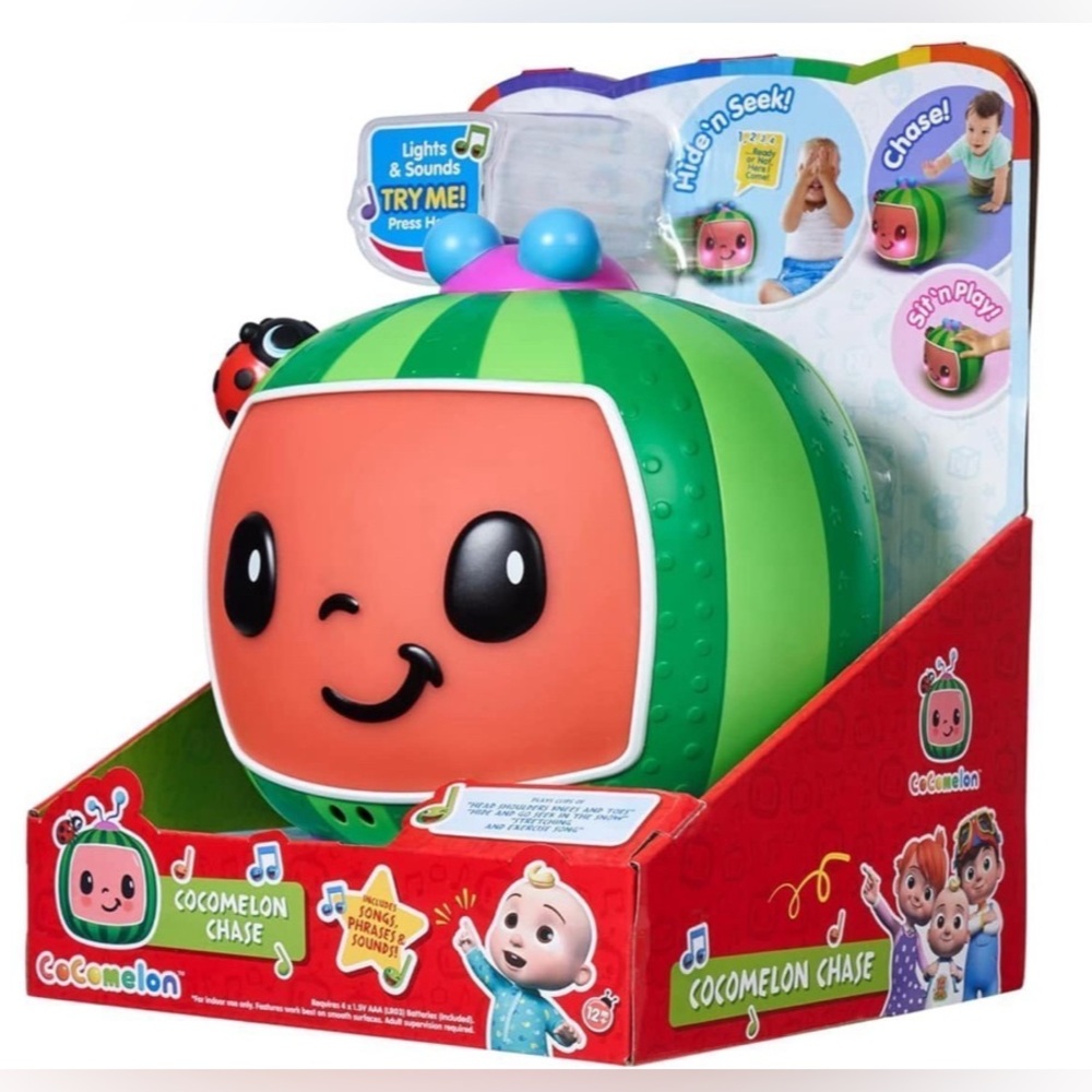 Cocomelon, Interactive Chase Toy, Electronic Toddler Toy -Chase Musical Toy - Picture 5 of 13